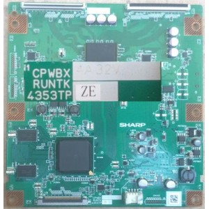 SONY KDL46NX700 T-CON BOARD CPWBX RUNTK4353TP ZE